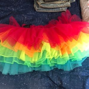 Rainbow tutu